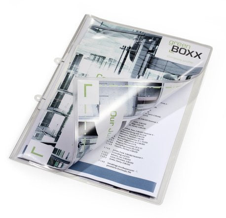 EAN 4005546222202 - Durable 2512-19 carpeta de cartón A4 Transparente imagen 1