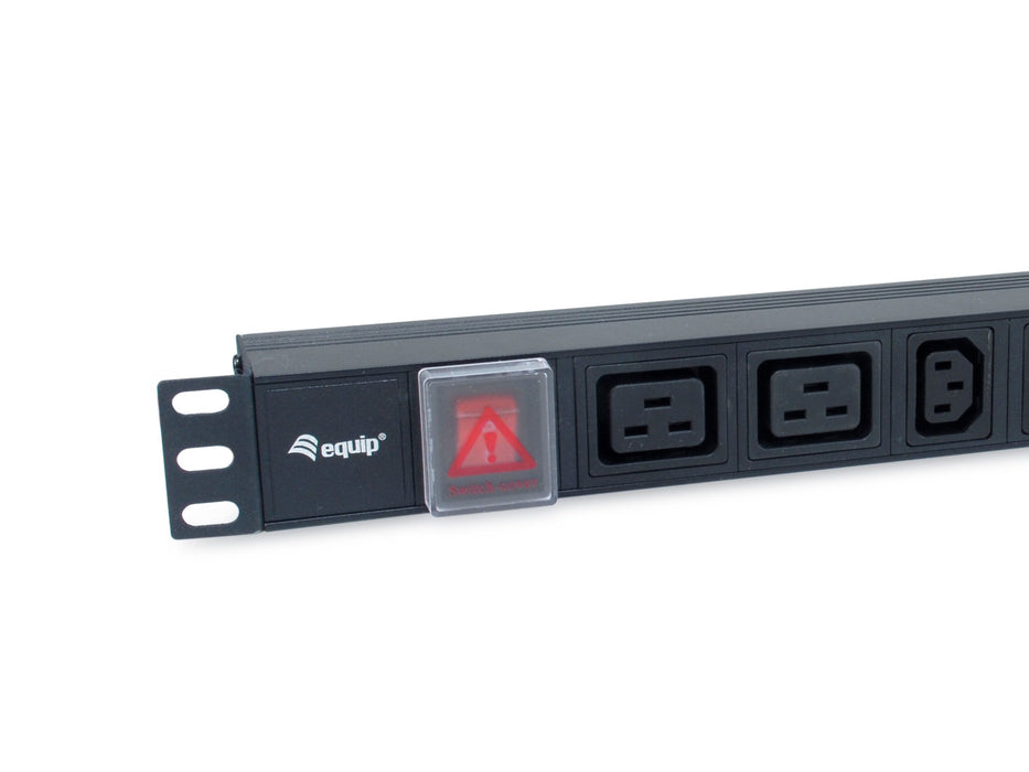 EAN 4015867236406 - Equip 333316 unidad de distribución de energía (PDU) 8 salidas AC 1U Negro imagen 3