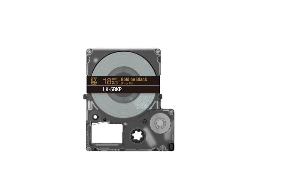 EAN 8715946713847 - Epson LK-5BKP Negro, Oro imagen 2