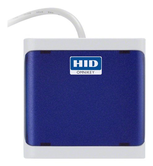 EAN 0639399027741 - HID Identity OMNIKEY 5022 lector de tarjeta inteligente Interior USB USB tipo A Azul, Gris imagen 1