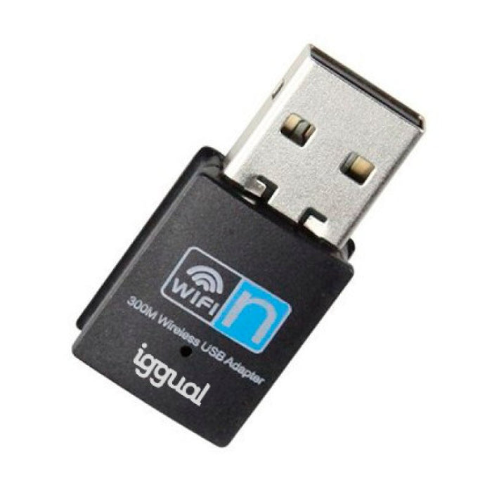 EAN 8435364320488 - iggual IGG320488 adaptador y tarjeta de red WLAN 300 Mbit/s imagen 1