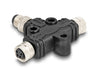 EAN 4043619605767 - DeLOCK 60576 cable divisor y combinador Divisor de señal para cable coaxial Negro imagen 1
