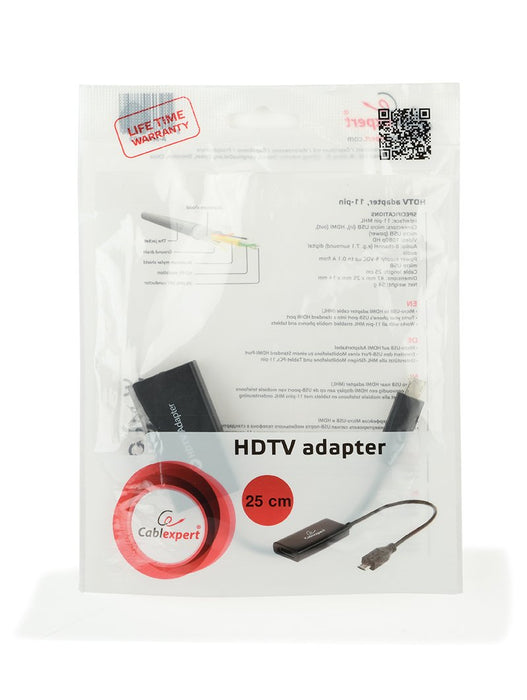 EAN 8716309078726 - Gembird A-MHL-003 Adaptador gráfico USB Negro imagen 5