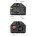 EAN 5901878519258 - Qoltec Monolith adaptador e inversor de corriente Auto/Interior 600 W Negro imagen 8