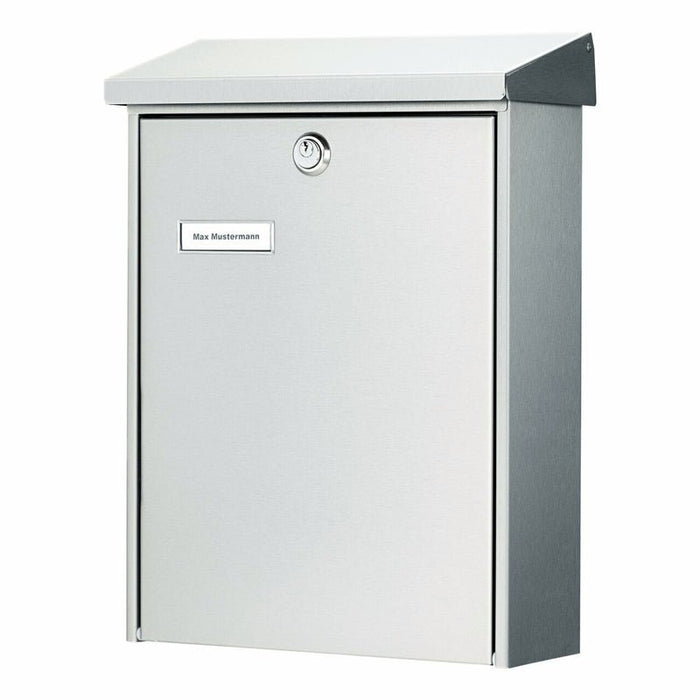 EAN 4003482396704 - BURG-WÄCHTER Oslo 3767 NI mailboxes Acero inoxidable Buzón de correos para montaje en pared imagen 5