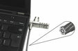 EAN 7640158660850 - DICOTA D30887 cable antirrobo Negro, Acero inoxidable 2 m imagen 2