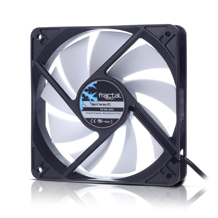 EAN 7350041083382 - Fractal Design Silent Series R3 50mm Carcasa del ordenador Ventilador 5 cm Negro, Blanco imagen 1