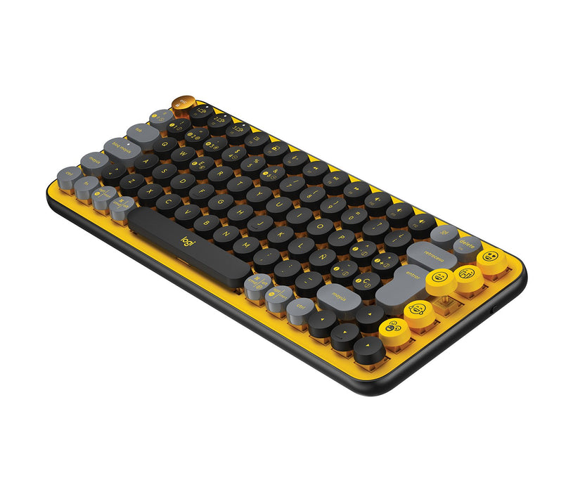 EAN 5099206101272 - Logitech 920-010728 teclado Universal Bluetooth QWERTY Español Negro, Gris, Amarillo imagen 4