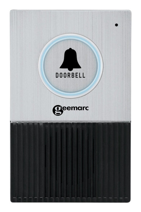 EAN 3521350009200 - Geemarc Telecom Doorbell 595 U.L.E Negro, Plata imagen 2