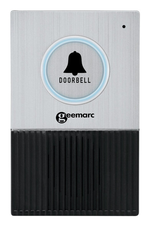 EAN 3521350009200 - Geemarc Telecom Doorbell 595 U.L.E Negro, Plata imagen 2
