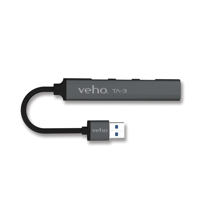 EAN 5060594761126 - Veho VAA-550-TA3-USB-A USB 3.2 Gen 1 (3.1 Gen 1) Type-A 5000 Mbit/s Gris imagen 1