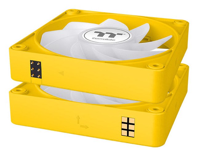 EAN 4711475649972 - Thermaltake CT140 EX Reverse ARGB Sync PC Carcasa del ordenador Ventilador 14 cm Amarillo 3 pieza(s) imagen 4