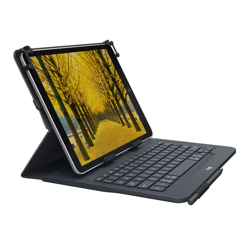 EAN 5099206069718 - Logitech Universal Folio AZERTY Francés Bluetooth Negro imagen 2