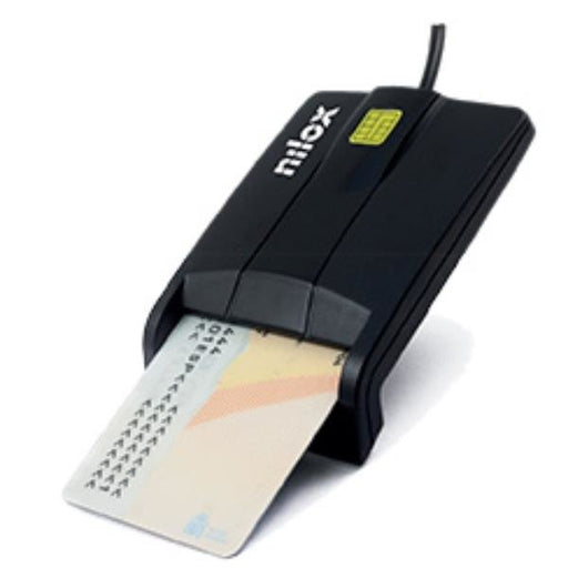 EAN 8436556140068 - Nilox NXLD001 lector de tarjeta inteligente Interior USB 2.0 Negro imagen 1