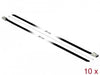 EAN 4043619188109 - DeLOCK 18810 presilla Acero Negro 10 pieza(s) imagen 2