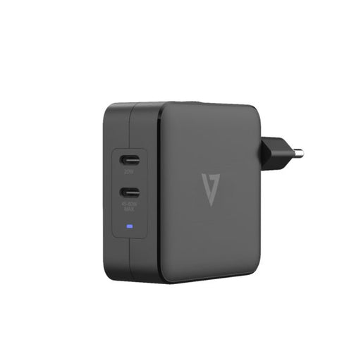 EAN 0662919115055 - V7 ACUSBC65WGAN Universal Negro Corriente alterna Interior imagen 1