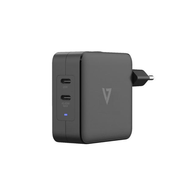 EAN 0662919115055 - V7 ACUSBC65WGAN Universal Negro Corriente alterna Interior imagen 1