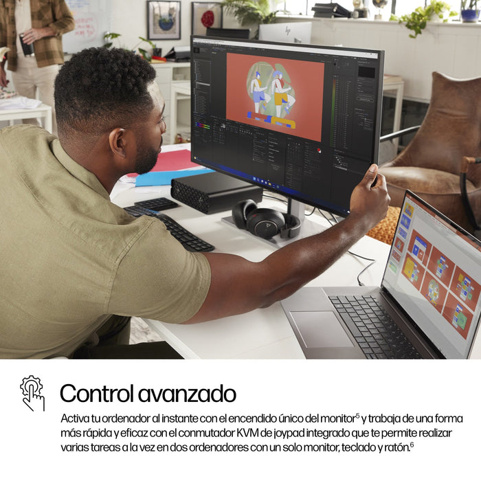 EAN 5715063476536 - HP شاشة Series 7 Pro 4K Thunderbolt 4 مقاس 31.5 بوصة - 732pk pantalla para PC 80 cm (31.5") 3840 x 2160 P imagen 8