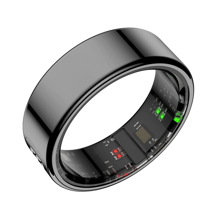EAN 8436588883360 - Leotec LESR01K08 rastreador de actividad LED Anillo inteligente rastreador de actividad IPX8 Negro imagen 1