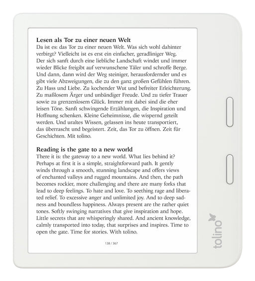 EAN 4016621131456 - Tolino vision color lectore de e-book Pantalla táctil 32 GB Wifi imagen 1