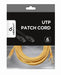 EAN 8716309093187 - Gembird PP6U-3M cable de red Amarillo Cat6 U/UTP (UTP) imagen 3