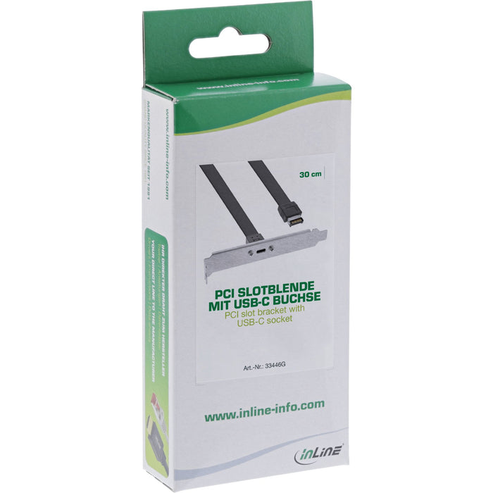 EAN 4043718300631 - InLine 33446H tarjeta y adaptador de interfaz Interno USB Tipo C imagen 3