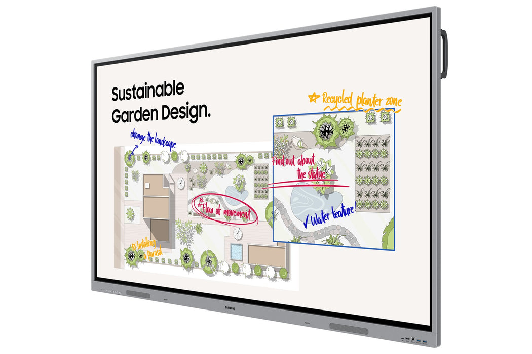 EAN 8806097652939 - Samsung WE65FX pizarra blanca interactiva 165,1 cm (65") 3840 x 2160 Pixeles Gris HDMI imagen 3