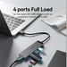 EAN 6922794746633 - Vention CHLBD hub de interfaz USB 3.2 Gen 1 (3.1 Gen 1) Type-A 5000 Mbit/s Negro imagen 12