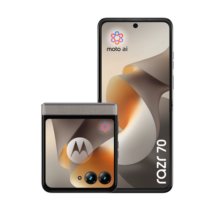 EAN 840493609843 - Motorola razr 70 17,5 cm (6.9") SIM doble Android 16.0 5G USB Tipo C 8 GB 256 GB 4800 mAh Color piedra imagen 2