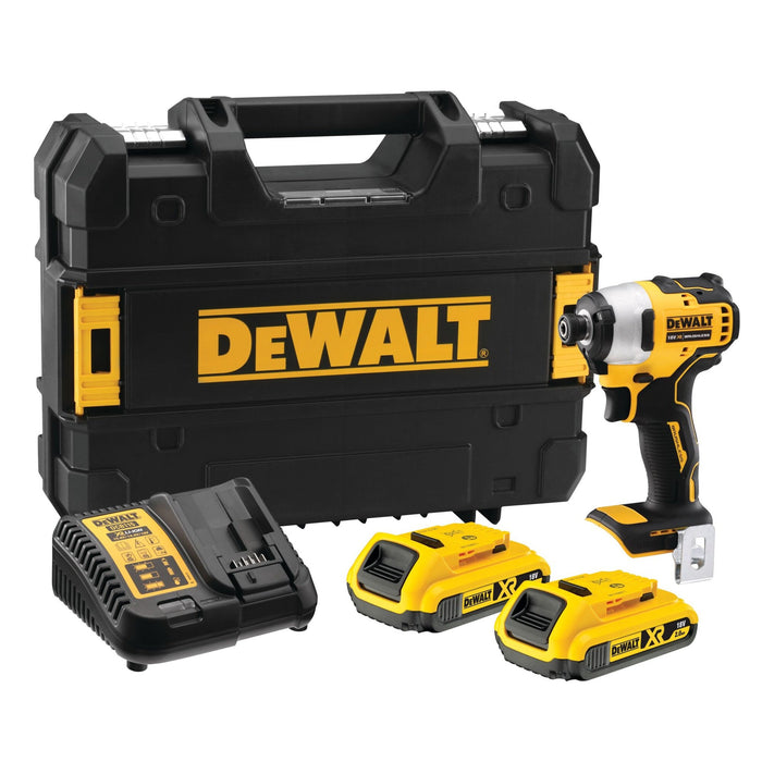 EAN 5035048721797 - DeWALT DCF809D2T 3200 RPM Negro, Amarillo imagen 1
