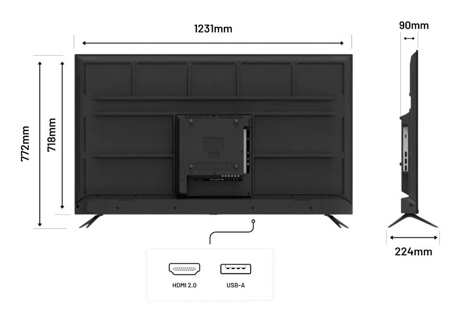EAN 4589511188811 - JAPANNEXT JN-IPS550UHD60F pantalla para PC 139,7 cm (55") 3840 x 2160 Pixeles 4K Ultra HD LCD Negro imagen 12