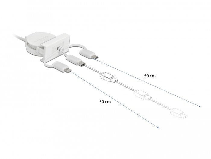 EAN 4043619813759 - DeLOCK 81375 cable USB 0,5 m USB A USB C imagen 3