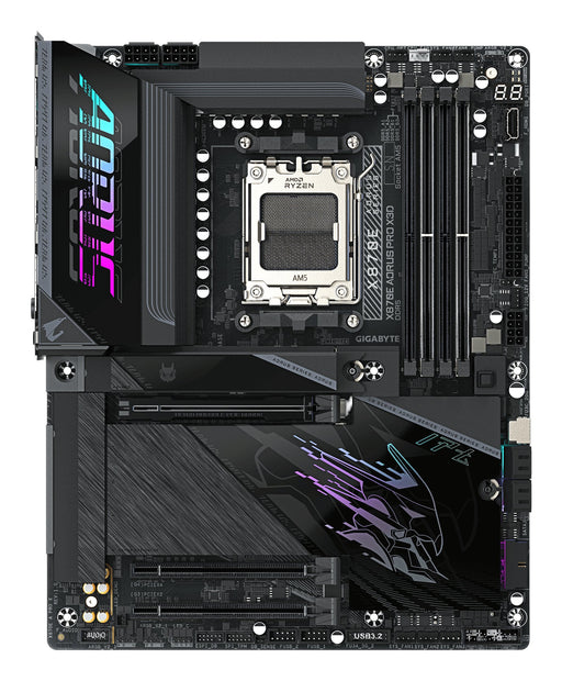 EAN 4719331878603 - GIGABYTE X870E AORUS PRO X3D AMD X870E Zócalo AM5 ATX imagen 2