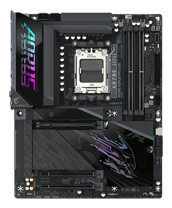 EAN 4719331878603 - GIGABYTE X870E AORUS PRO X3D AMD X870E Zócalo AM5 ATX imagen 2