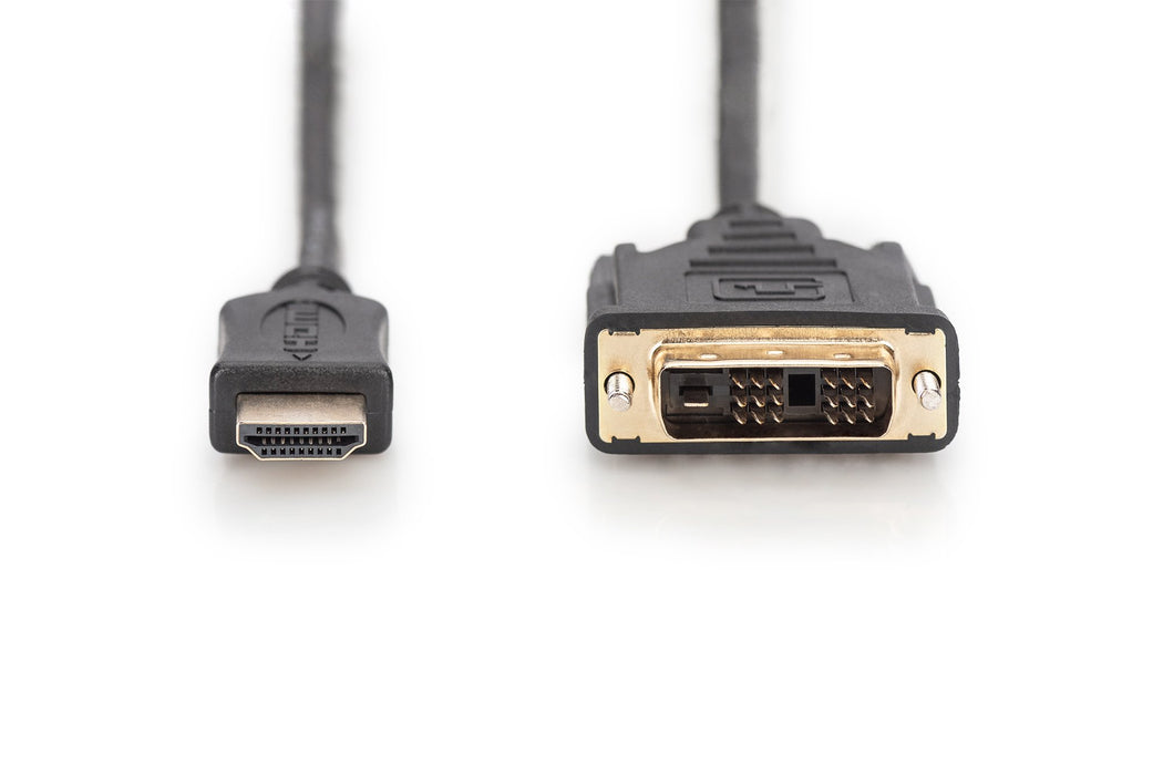 EAN 4016032295921 - Digitus AK-330300-030-S adaptador de cable de vídeo 3 m HDMI tipo A (Estándar) DVI-D Negro imagen 2