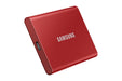 EAN 8806090312465 - Samsung Portable SSD T7 500 GB USB Tipo C 3.2 Gen 2 (3.1 Gen 2) Rojo imagen 7
