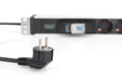 EAN 4016032456636 - Digitus DN-95417 unidad de distribución de energía (PDU) 6 salidas AC 0U/1U Negro, Plata imagen 6