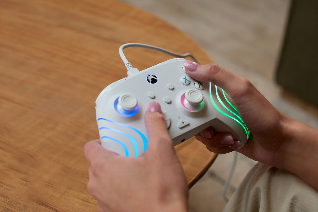 EAN 0840454400076 - Turtle Beach Afterglow Wave Blanco USB Gamepad PC, Xbox, Xbox One, Xbox Series S, Xbox Series X imagen 9