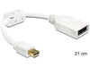 EAN 4043619654277 - DeLOCK 65427 cable DisplayPort 0,21 m Mini DisplayPort Blanco imagen 1