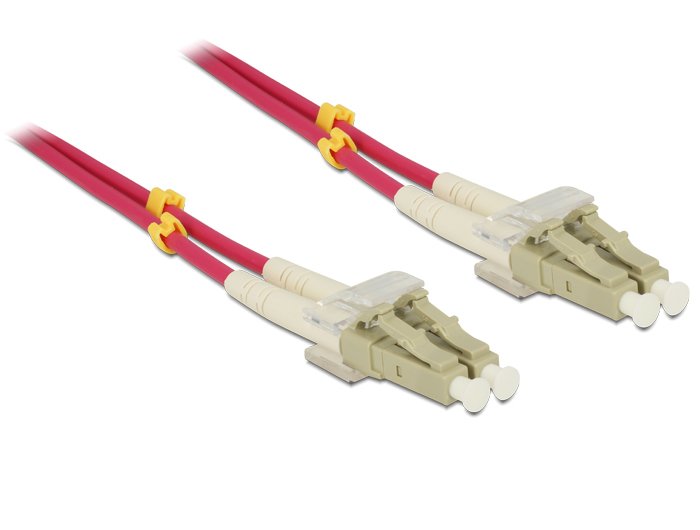 EAN 4043619846412 - DeLOCK LC - LC, 2m Cable de fibra óptica e InfiniBand Violeta imagen 1