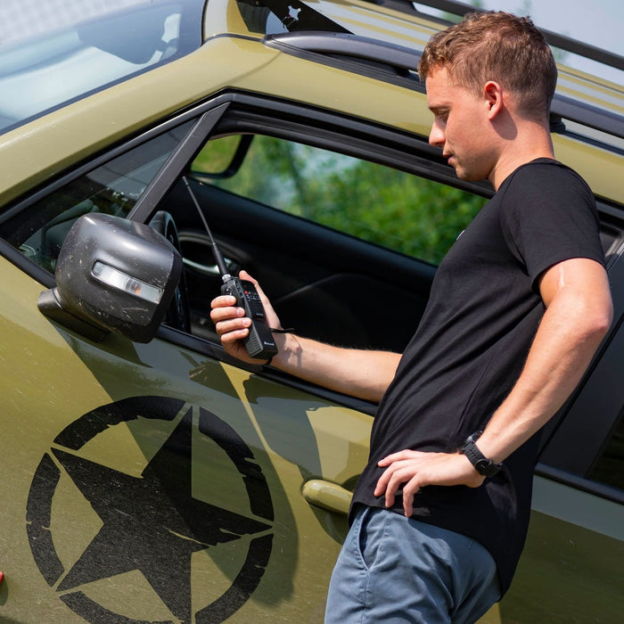 EAN 8011869200007 - Midland C1267 two-way radios 40 canales 26.565 - 27.99125 MHz Negro imagen 8