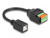 EAN 4043619662500 - DeLOCK 66250 cambiador de género para cable USB 2.0 Type-B 5 pin terminal block Negro imagen 2