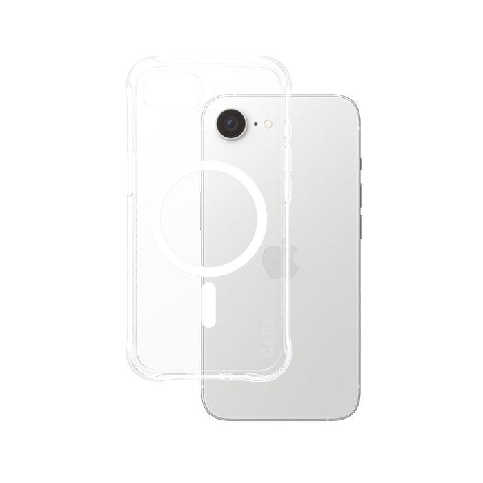 EAN 5715685021008 - PanzerGlass CARE™ by ® Samba Case Transparent w. White Qi Compatible iPhone 17e | 16e funda para teléfono imagen 1