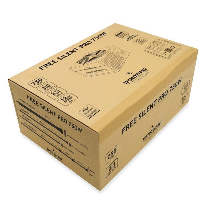 EAN 8026475179951 - Tecnoware FAL751FSP12 unidad de fuente de alimentación 750 W 24-pin ATX ATX Negro imagen 5