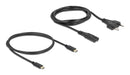 EAN 4043619414734 - DeLOCK 41473 cargador de dispositivo móvil Portátil, Smartphone, Tableta Negro Corriente alterna Carga rá imagen 3
