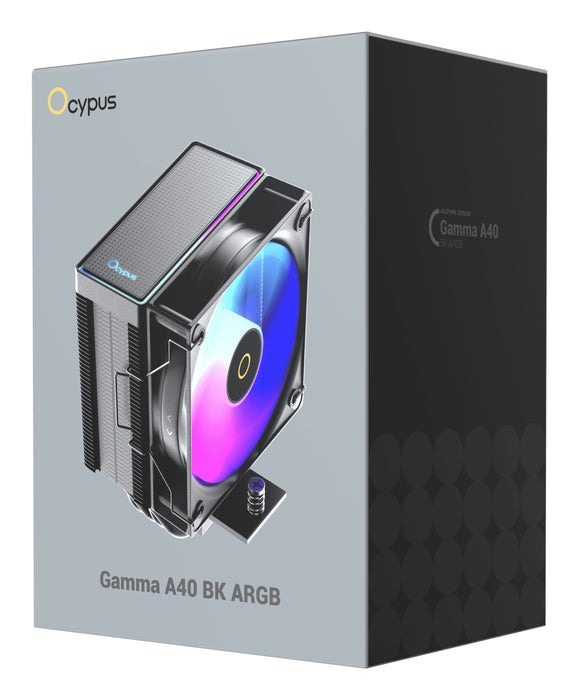 EAN 6977414880464 - Ocypus Gamma A40 ARGB Procesador Refrigerador de aire 10 cm Negro 1 pieza(s) imagen 10