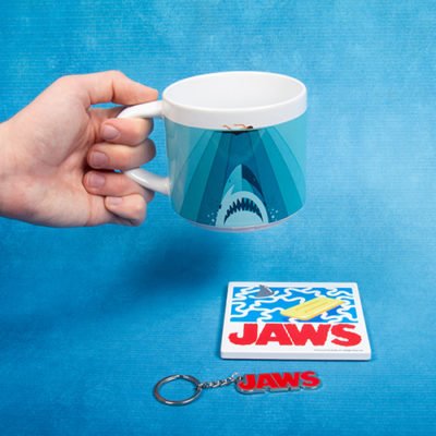 EAN 5060897227428 - Fizz Creations JAWS Mug, Coaster & Keyring Set tazón Azul Universal 1 pieza(s) imagen 3