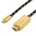 EAN 7630049613126 - ROLINE 11.04.5844 Adaptador gráfico USB 3840 x 2160 Pixeles Negro, Oro imagen 1