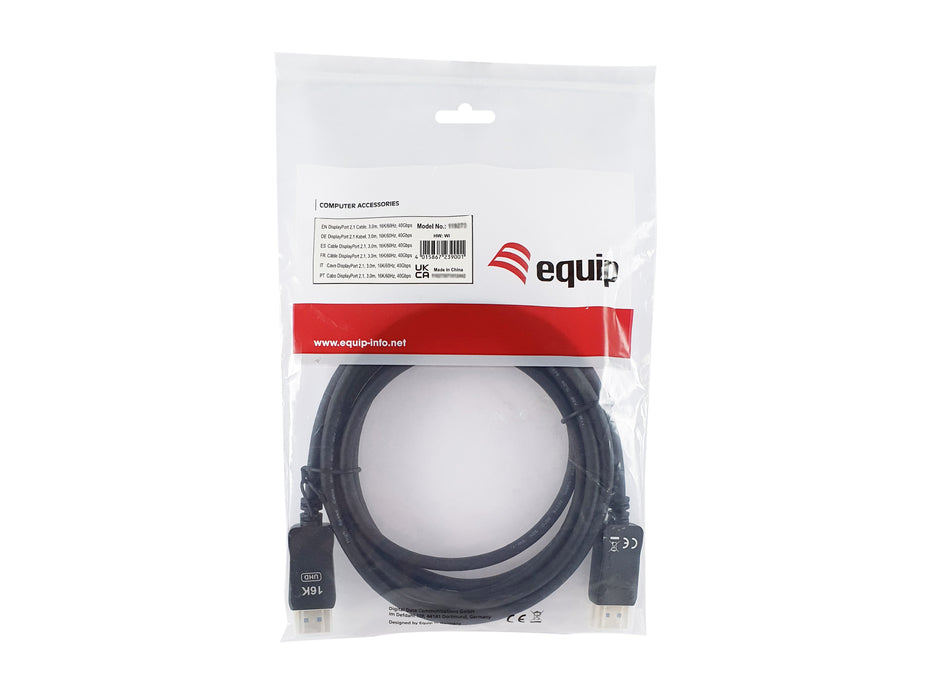 EAN 4015867243190 - Equip 119274 cable DisplayPort 5 m Negro imagen 5