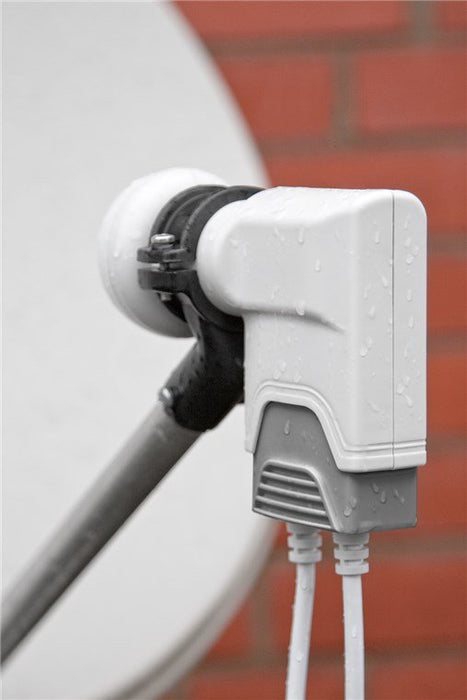 EAN 4040849672712 - Goobay 67271 convertidor low noise block (lnb) Gris, Blanco imagen 3